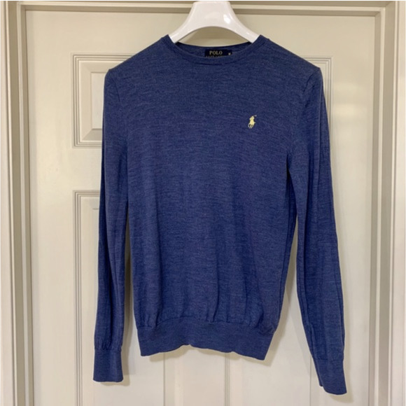 Polo Ralph Lauren Merino Wool Crewneck Sweater M - Picture 5 of 8